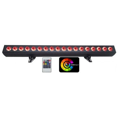 Barres led RGB - Power Lighting - BARRE LED 18x15W QUAD