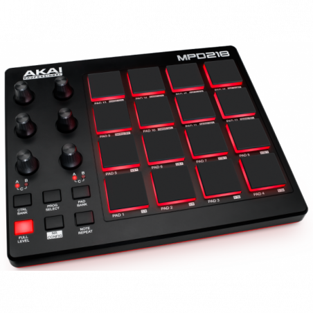 Controleurs midi USB - Akai - MPD218