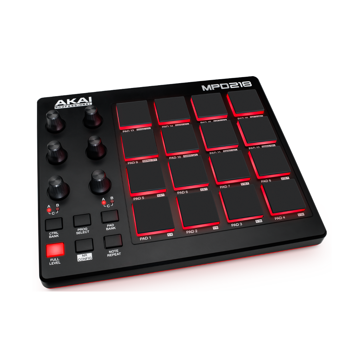 Controleurs midi USB - Akai - MPD218