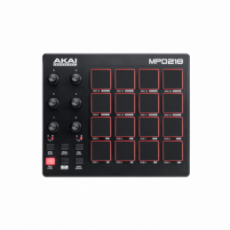 	Controleurs midi USB - Akai - MPD218