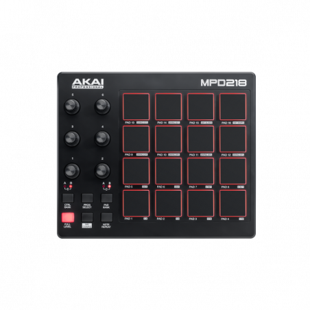 Controleurs midi USB - Akai - MPD218