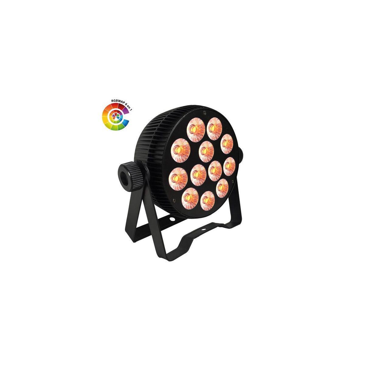 Projecteurs PAR LED - Power Lighting - PAR SLIM 12x10W HEXA