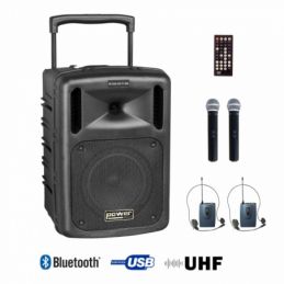 Sonos portables sur batteries - Power Acoustics - Sonorisation - BE 9208 UHF PT ABS