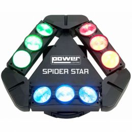 Jeux de lumière LED - Power Lighting - SPIDER STAR