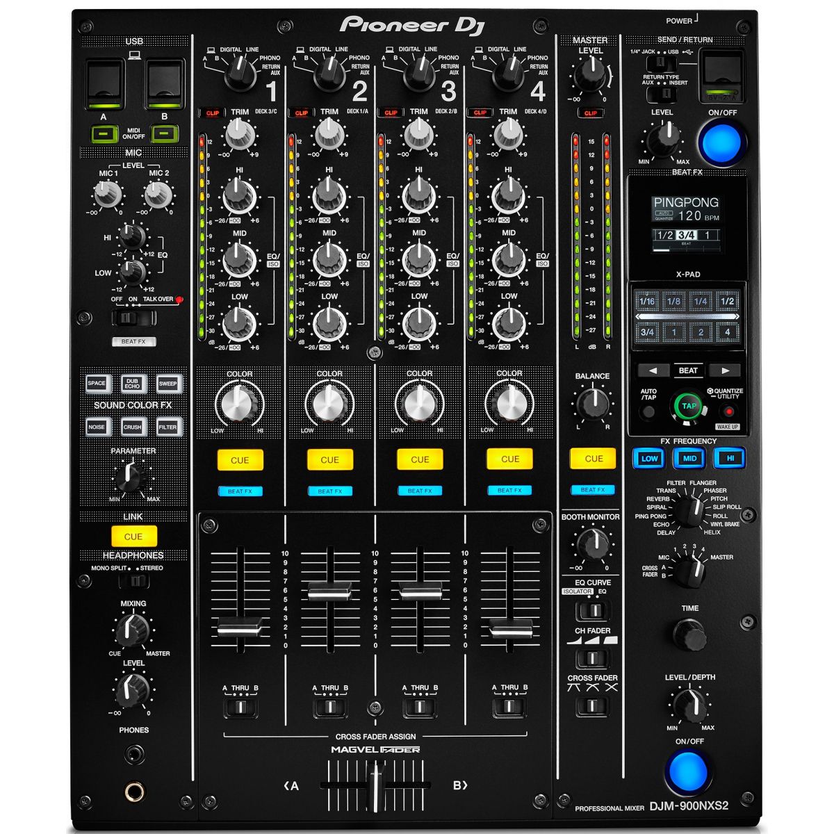 Tables de mixage DJ - Pioneer DJ AlphaTheta - DJM-900 NXS2