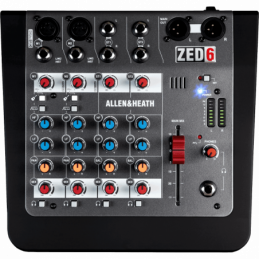 	Consoles analogiques - Allen & Heath - ZED-6