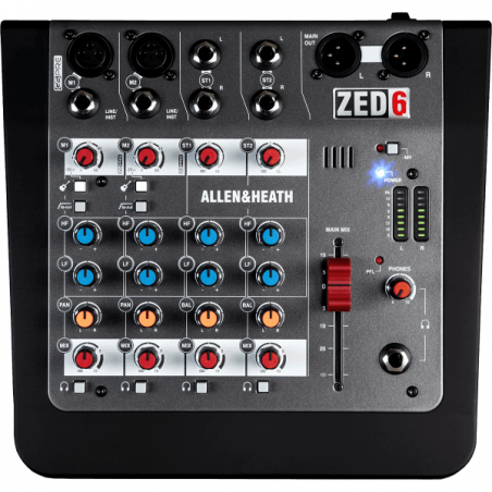 Consoles analogiques - Allen & Heath - ZED-6