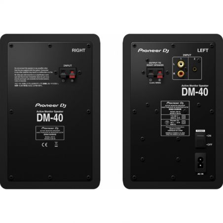 Enceintes monitoring de studio - Pioneer DJ AlphaTheta - DM 40