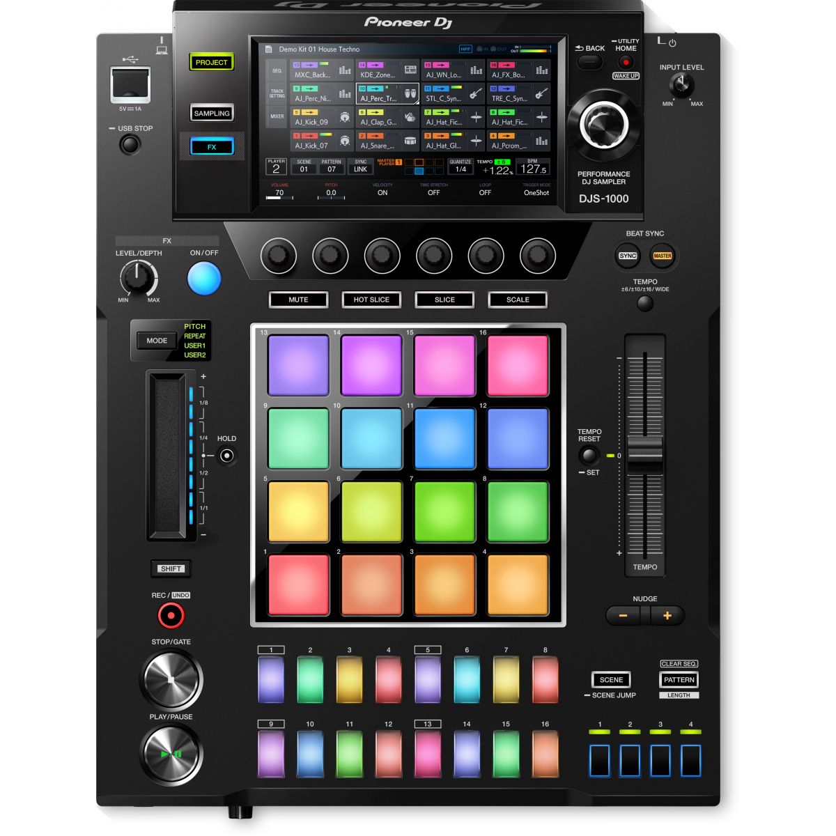 Platines DJ à plats - Pioneer DJ - DJS-1000