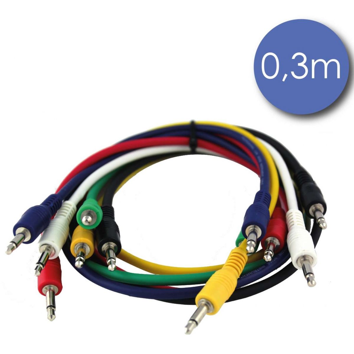 Câbles audio patch - Power Acoustics - Accessoires - CAB 2199 (0,3m)