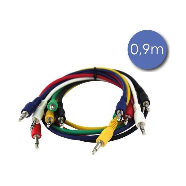 Câbles audio patch - Power Acoustics - Accessoires - CAB 2201 (0,9m)