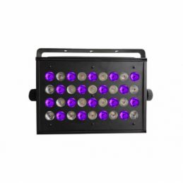 	Lumières noires - Power Lighting - UV PANEL 36x3W