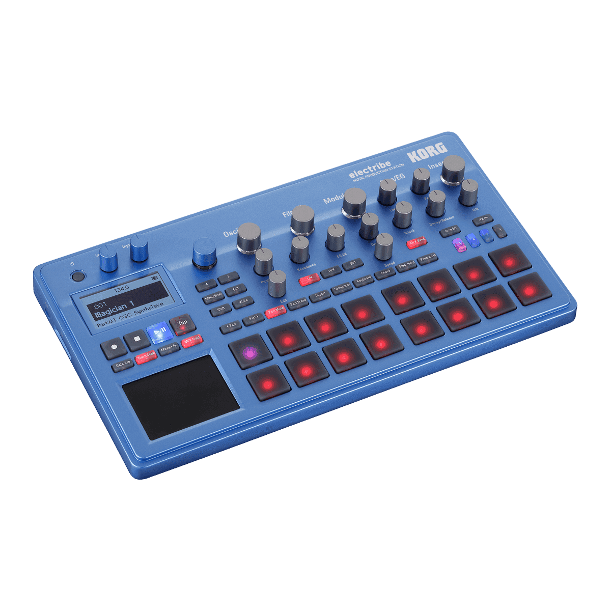 Boites à rythmes et Grooveboxes - Korg - ELECTRIBE2 (bleu)