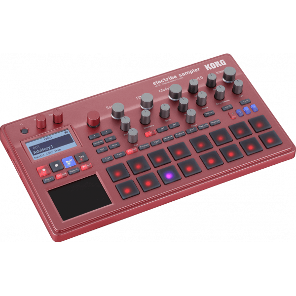 Boites à rythmes et Grooveboxes - Korg - ELECTRIBE 2 Sampler (rouge)