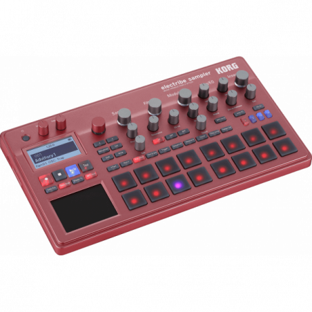 Boites à rythmes et Grooveboxes - Korg - ELECTRIBE 2 Sampler (rouge)