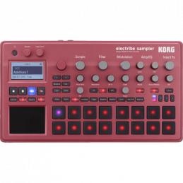 	Boites à rythmes et Grooveboxes - Korg - ELECTRIBE 2 Sampler (rouge)