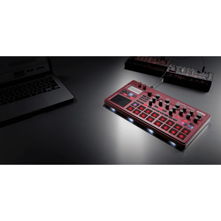 Boites à rythmes et Grooveboxes - Korg - ELECTRIBE 2 Sampler (rouge)