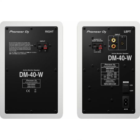 Enceintes monitoring de studio - Pioneer DJ AlphaTheta - DM 40 W