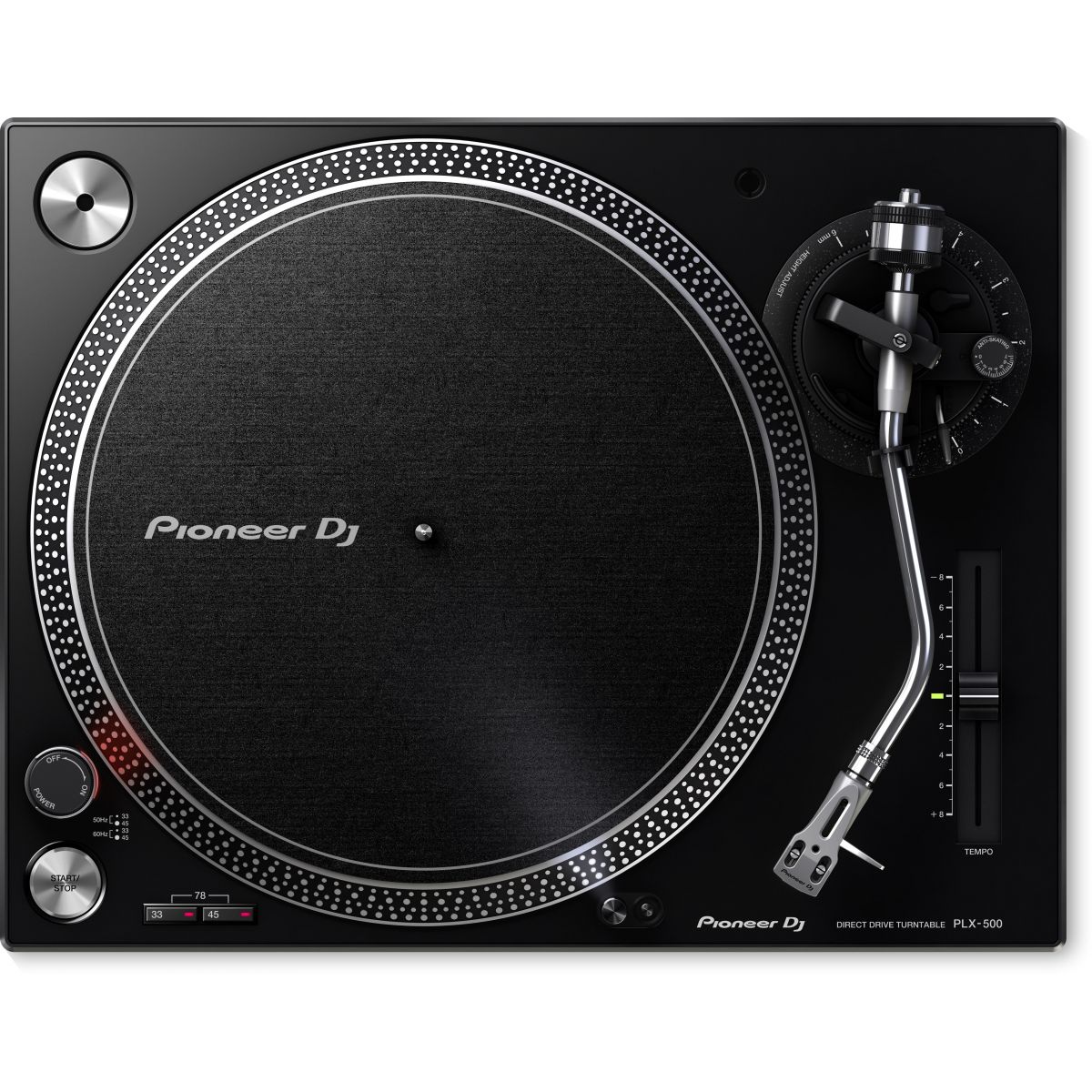 Platines vinyles DJ entrainement direct - Pioneer DJ AlphaTheta - PLX-500-K