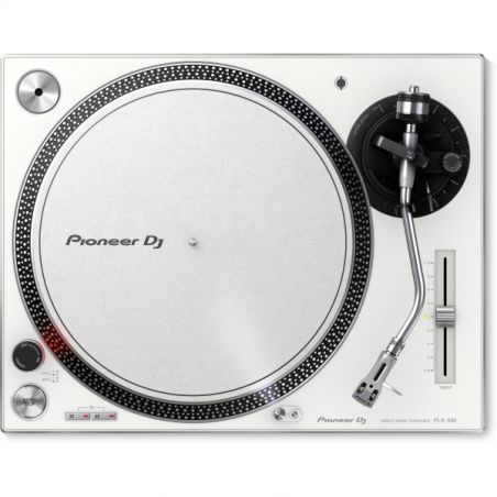 Platines vinyles DJ entrainement direct - Pioneer DJ AlphaTheta - PLX-500-W
