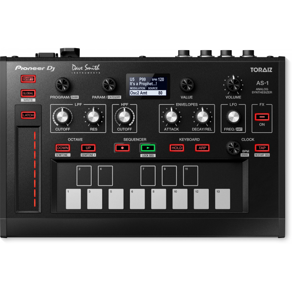 Synthé analogiques - Pioneer DJ AlphaTheta - TORAIZ AS-1 Synthé analogiques - Pioneer DJ AlphaTheta - TORAIZ AS-1