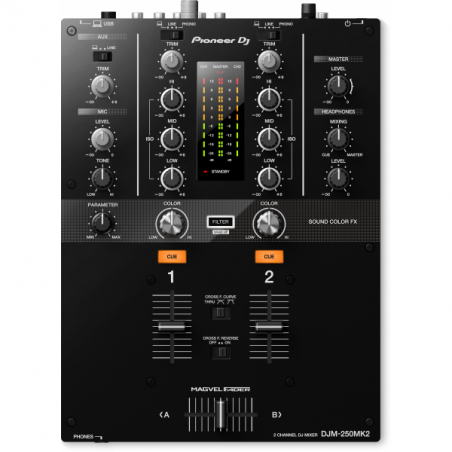 Tables de mixage DJ - Pioneer DJ AlphaTheta - DJM-250MK2