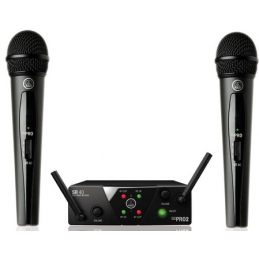 Micros chant sans fil - AKG - WMS40 Mini Dual Vocal Set