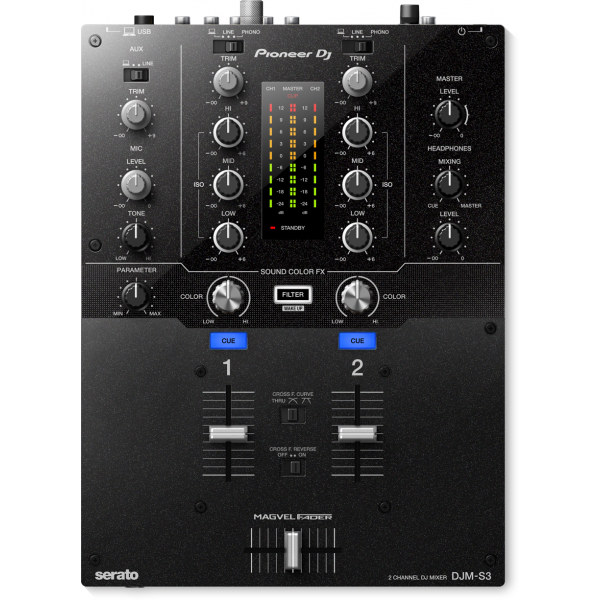 Tables de mixage DJ - Pioneer DJ - DJM-S3