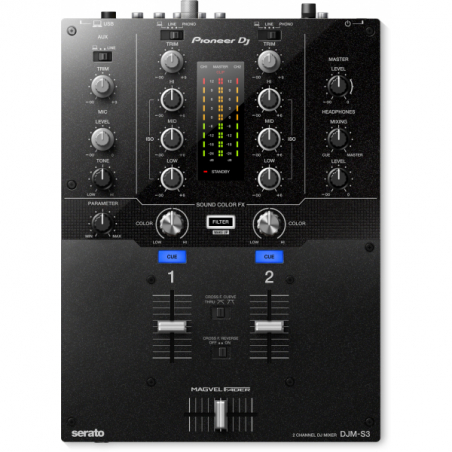 Tables de mixage DJ - Pioneer DJ AlphaTheta - DJM-S3
