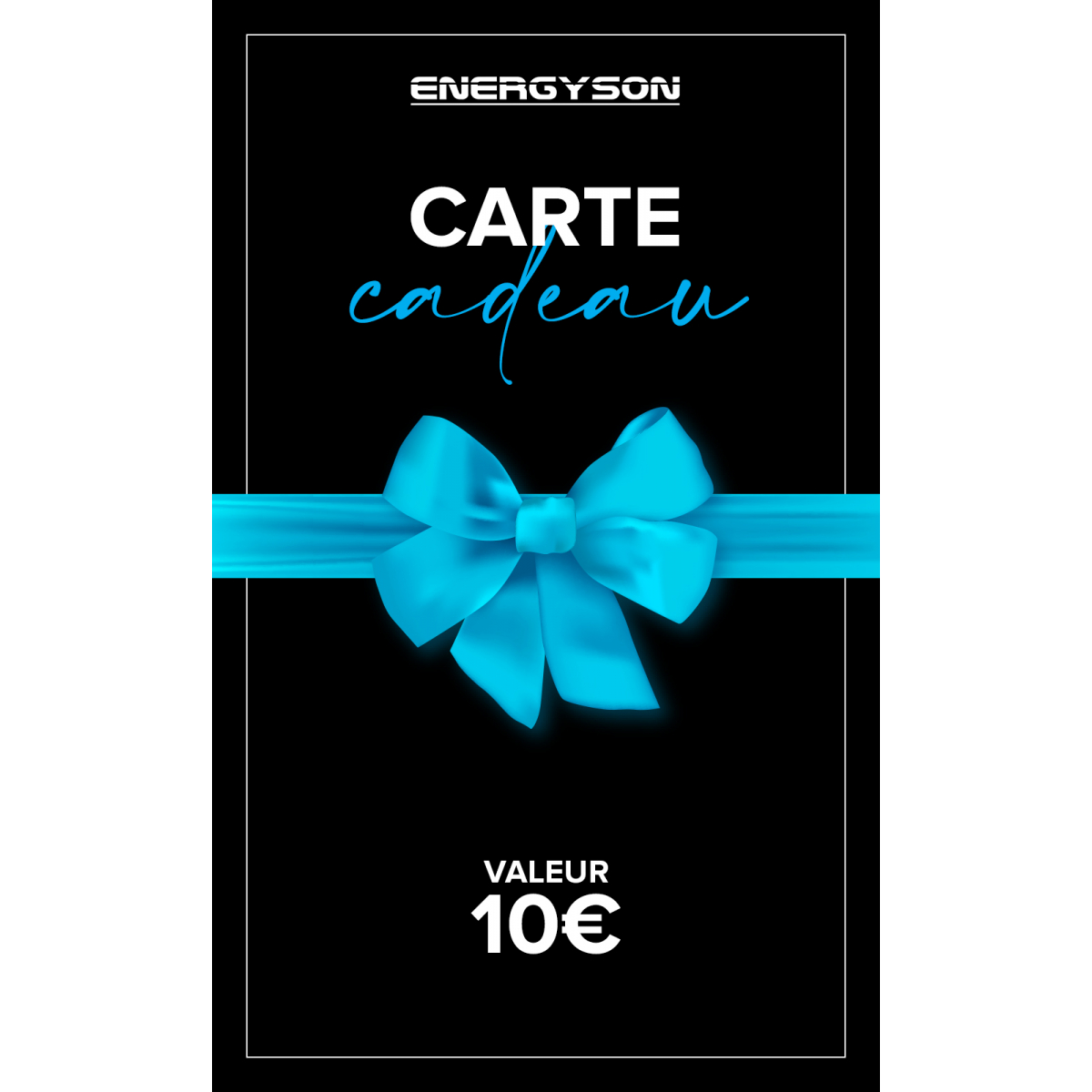 Accueil - Energyson - Carte Cadeau 10€