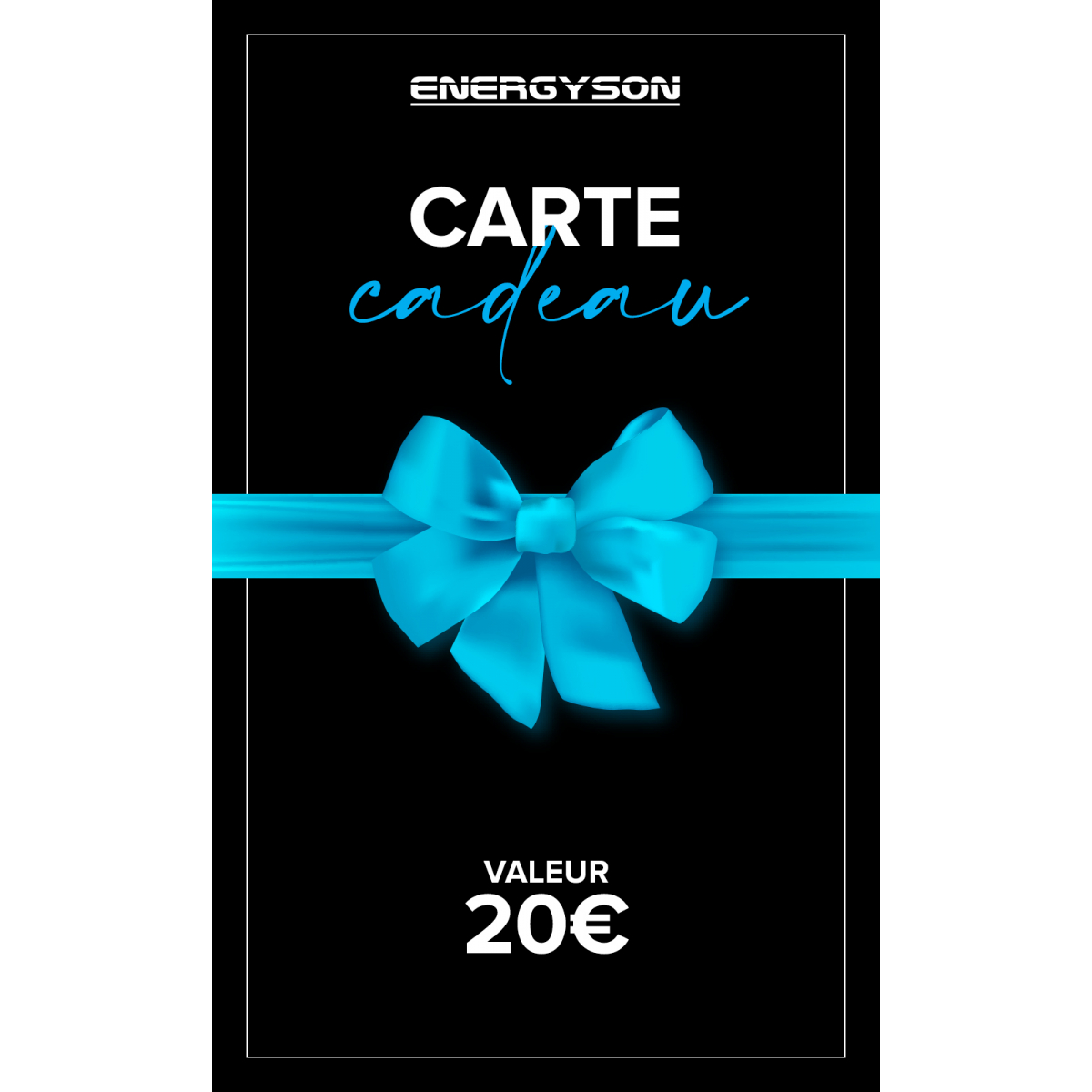 Accueil - Energyson - Carte Cadeau 20€