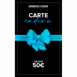 Accueil - Energyson - Carte Cadeau 50€