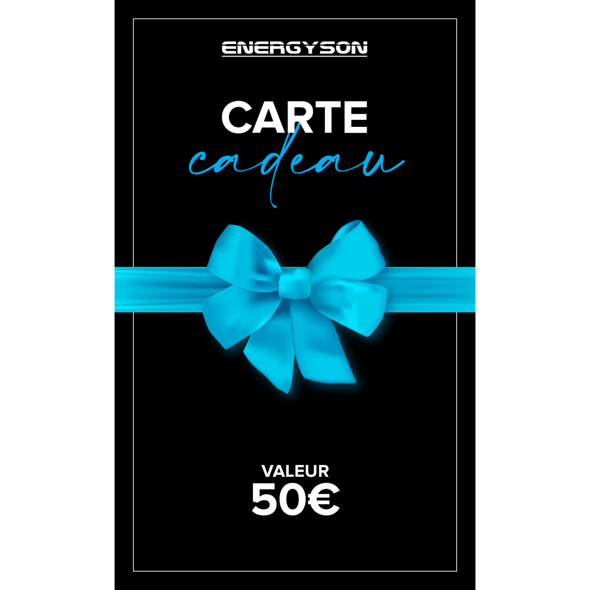 Accueil - Energyson - Carte Cadeau 50€