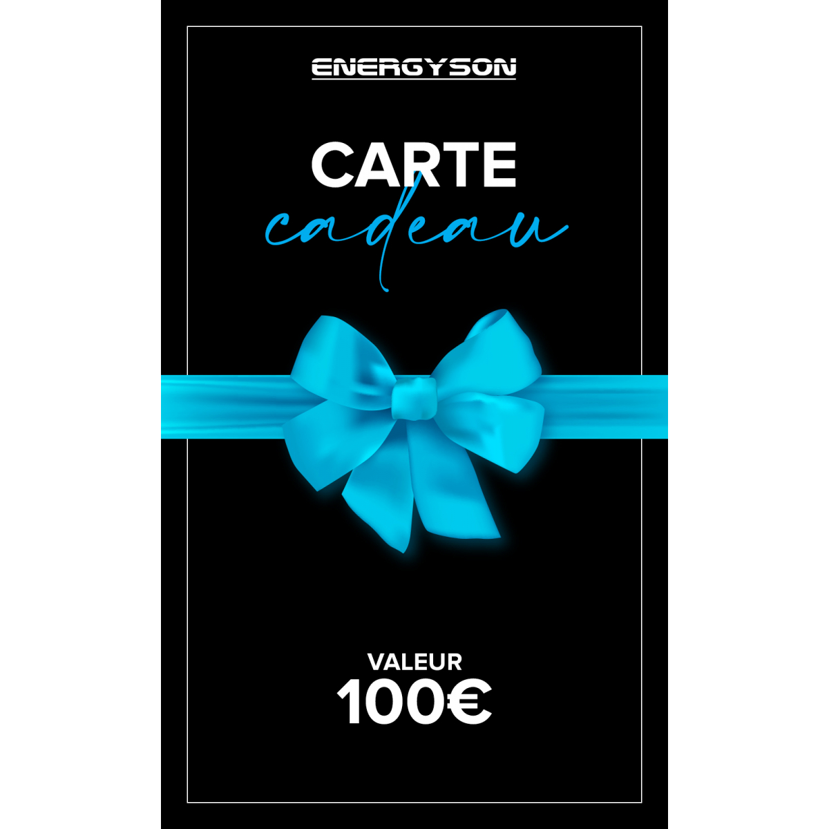 Accueil - Energyson - Carte Cadeau 100€