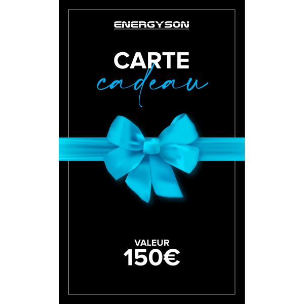 Accueil - Energyson - Carte Cadeau 150€