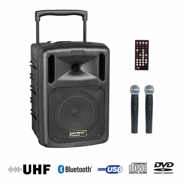 Sonos portables sur batteries - Power Acoustics - Sonorisation - BE 9610 UHF ABS Sonos portables sur batteries - Power Acoustics - Sonorisation - BE 9610 UHF ABS