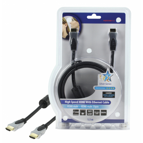 Câbles HDMI - HQ - Câble HDMI 1.5 m