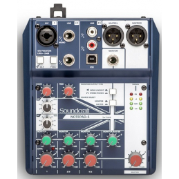 	Consoles analogiques - Soundcraft - NotePad-5