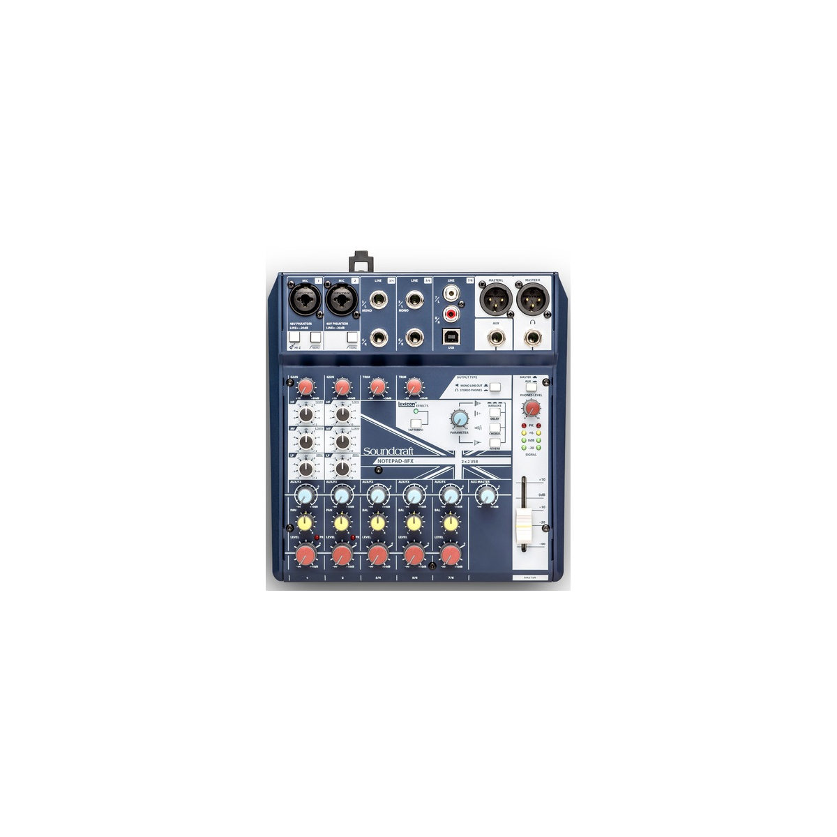 Consoles analogiques - Soundcraft - NotePad-8FX