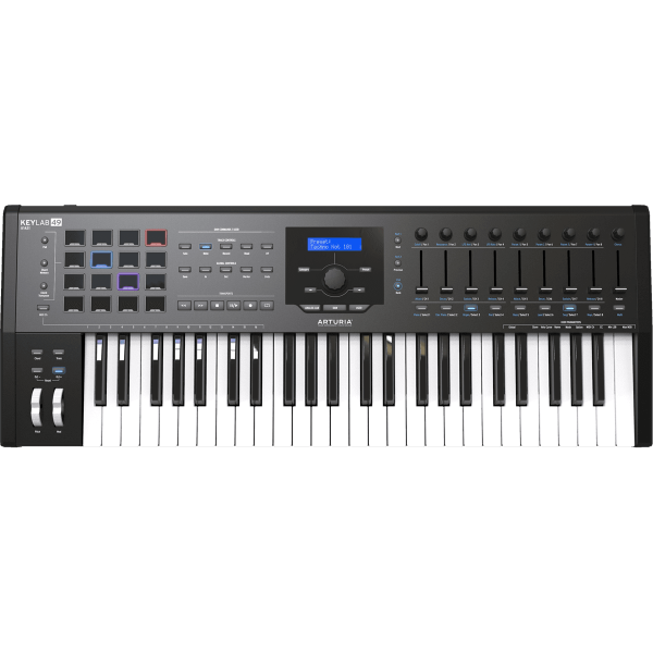 Claviers maitres 49 touches - Arturia - KEYLAB MK2 49 Black