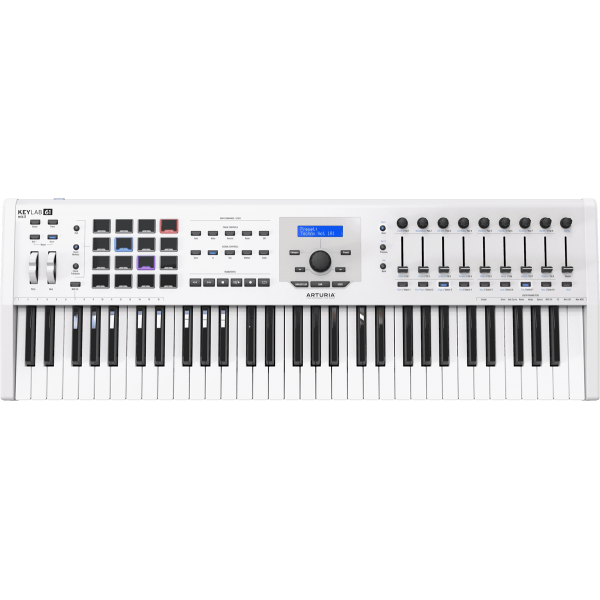 Claviers maitres 61 touches - Arturia - KEYLAB MK2 61 White