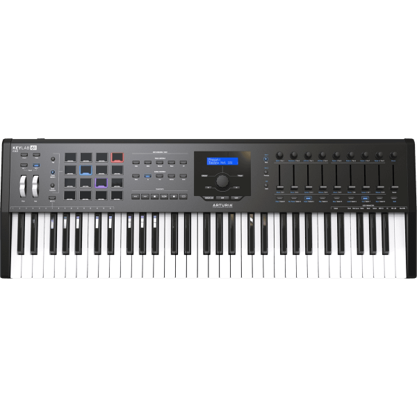 Claviers maitres 61 touches - Arturia - KEYLAB MK2 61 Black Claviers maitres 61 touches - Arturia - KEYLAB MK2 61 Black