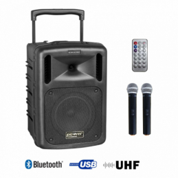 Sonos portables sur batteries - Power Acoustics - Sonorisation - BE9208 UHF MEDIA