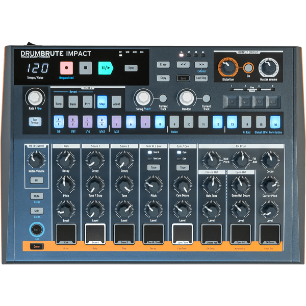 Boites à rythmes et Grooveboxes - Arturia - DrumBrute Impact