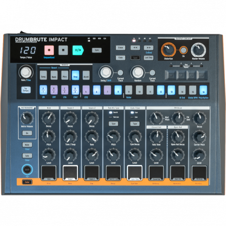 Boites à rythmes et Grooveboxes - Arturia - DrumBrute Impact