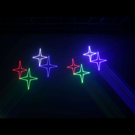 Lasers multicolore - Power Lighting - SATURNE 500 RGB V2
