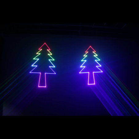 Lasers multicolore - Power Lighting - SATURNE 1K RGB