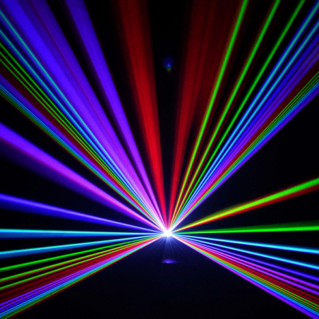 Lasers multicolore - Power Lighting - SATURNE 3K RGB