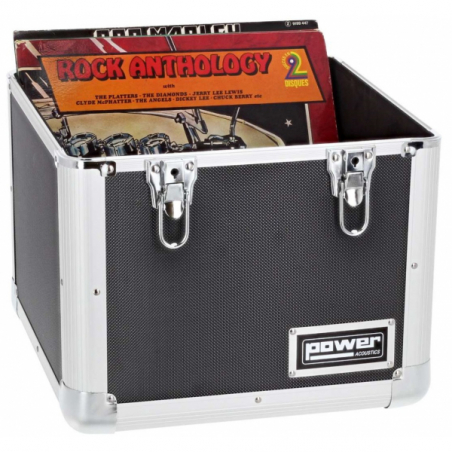 Sacs et flight cases pour disques vinyles - Power Acoustics - Flight cases - FL RCASE 100BL