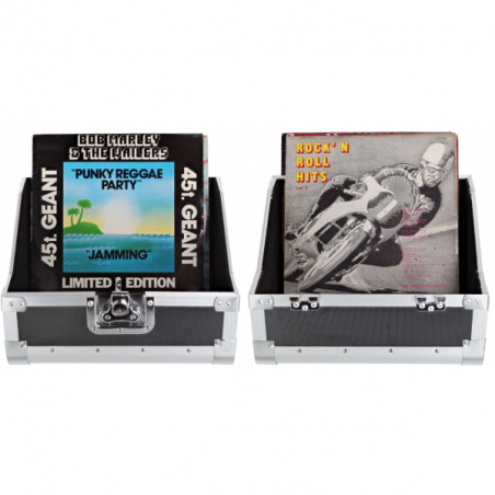 Sacs et flight cases pour disques vinyles - Power Acoustics - Flight cases - FL RCASE SLT 90BL